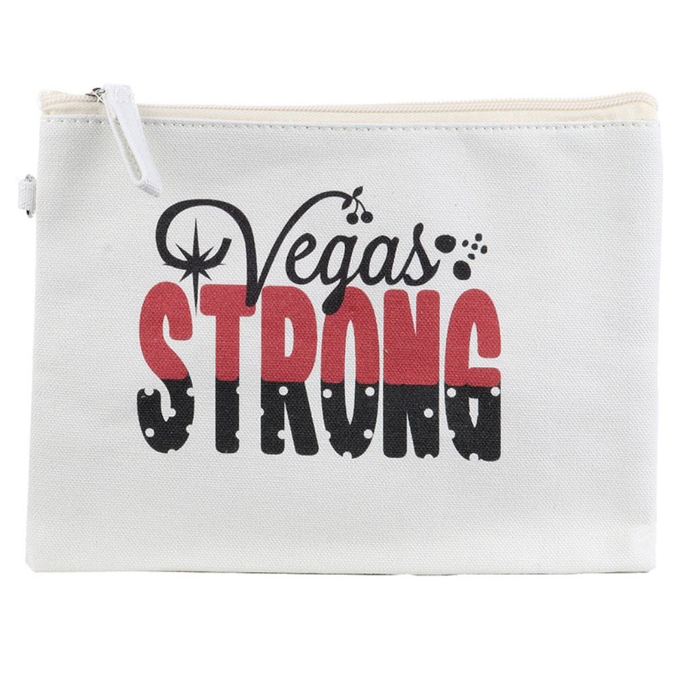$10  MESSAGE PRINT 9 INCH CANVAS COTTON BAG